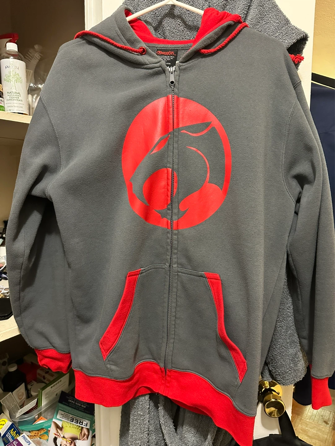 2011 Thundercats Zip-Up Hoodie Vintage