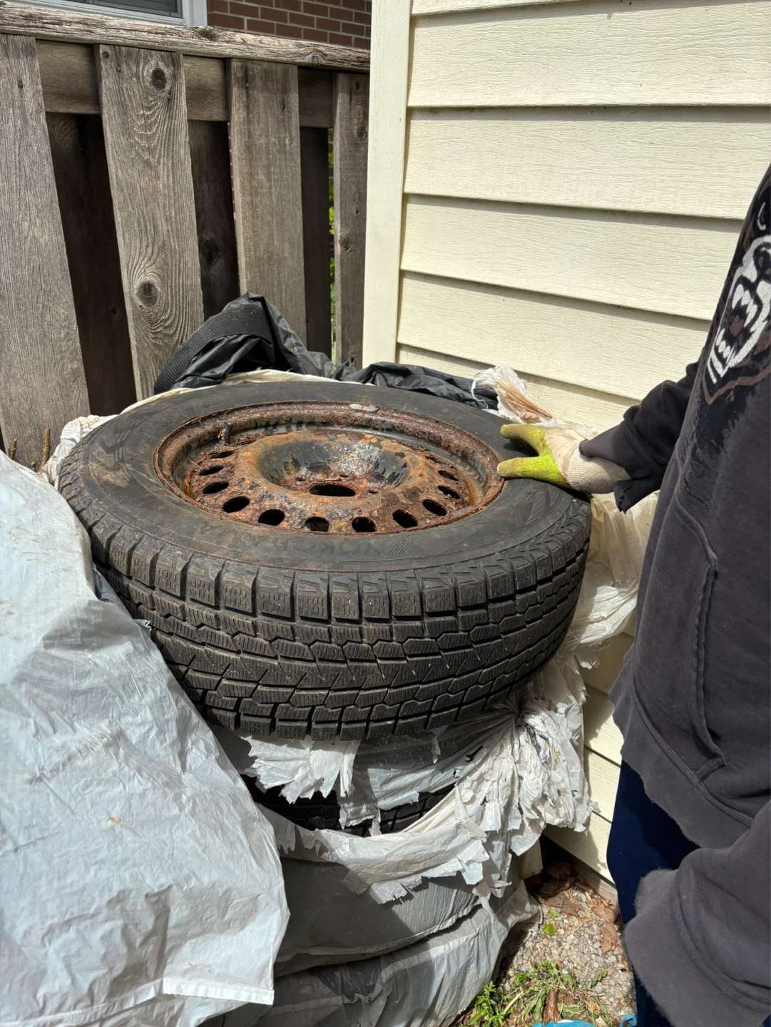 Yokohama Winter Tires with Rims