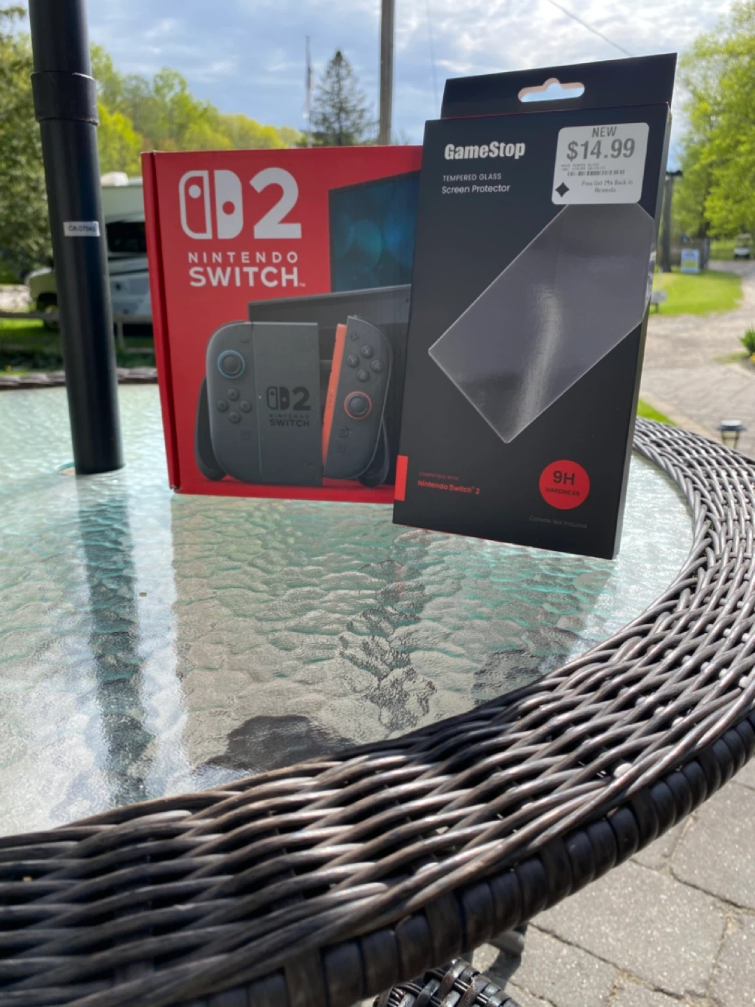 Nintendo Switch 2 Console with Tempered Glass Screen Protector