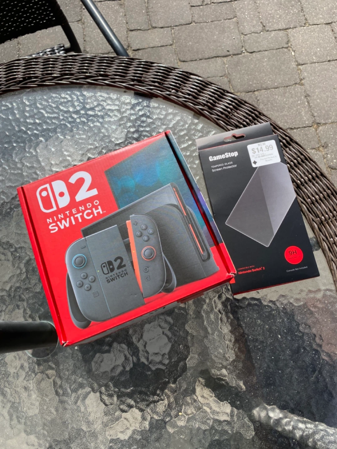 Nintendo Switch 2 Console with Tempered Glass Screen Protector - photo 2