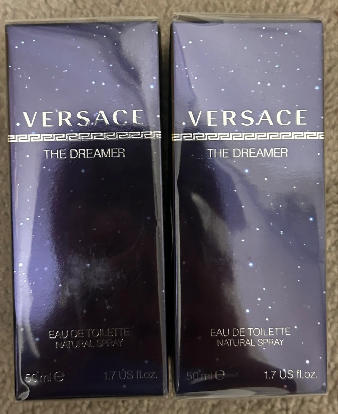 Versace The Dreamer Eau de Toilette for Men, 50ml (Set of 2)