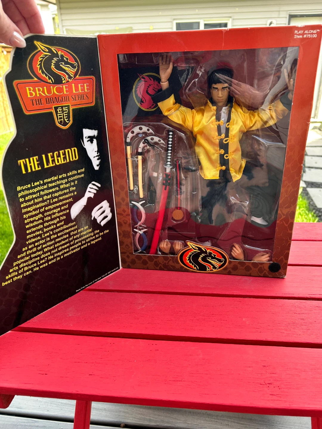 NEW Bruce Lee The Legend Action Figure - Dragon Series - photo 2