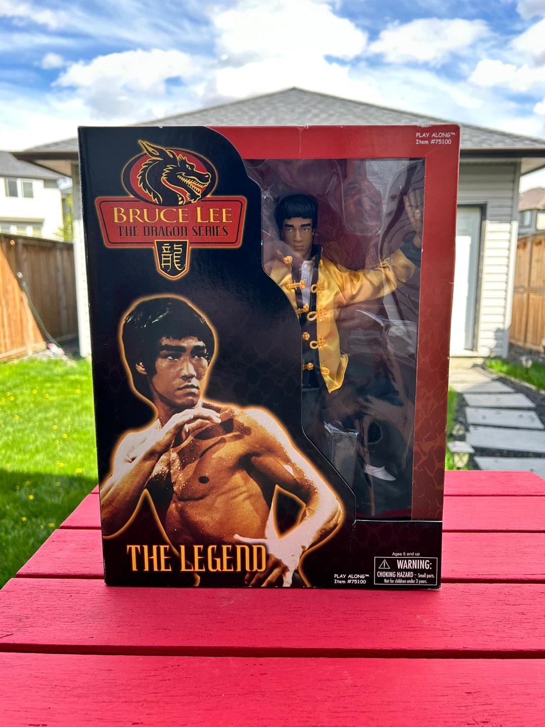 NEW Bruce Lee The Legend Action Figure - Dragon Series