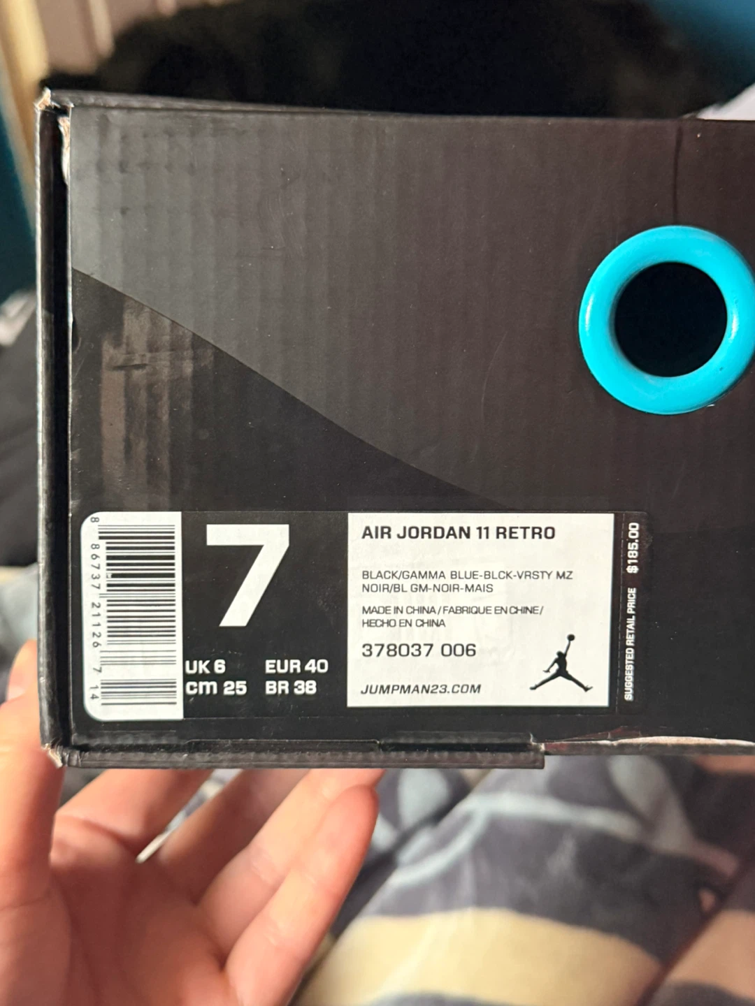 2013 Jordan 11 Gamma size 7Y - photo 4