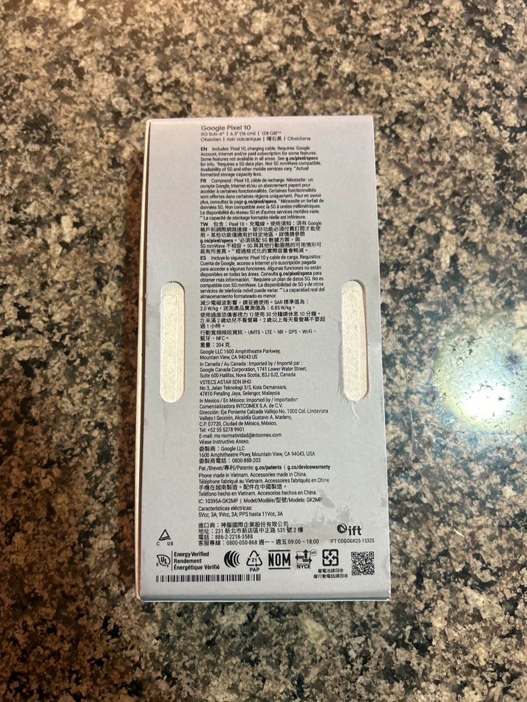Google Pixel 10 Obsidian Smartphone - photo 2