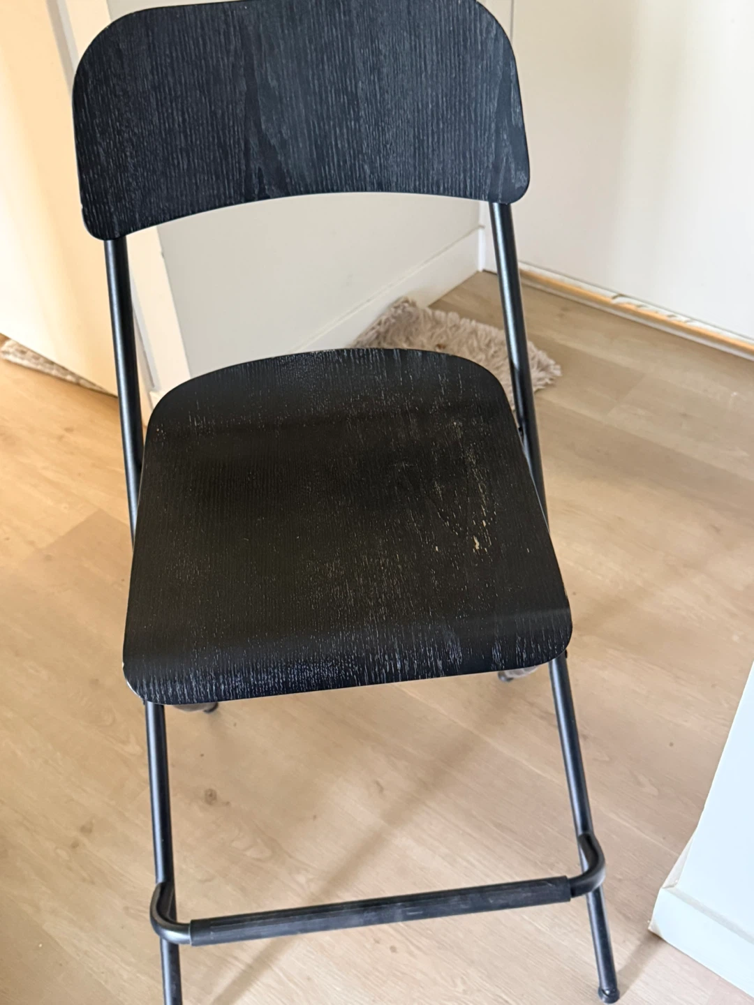 Black Folding Chair