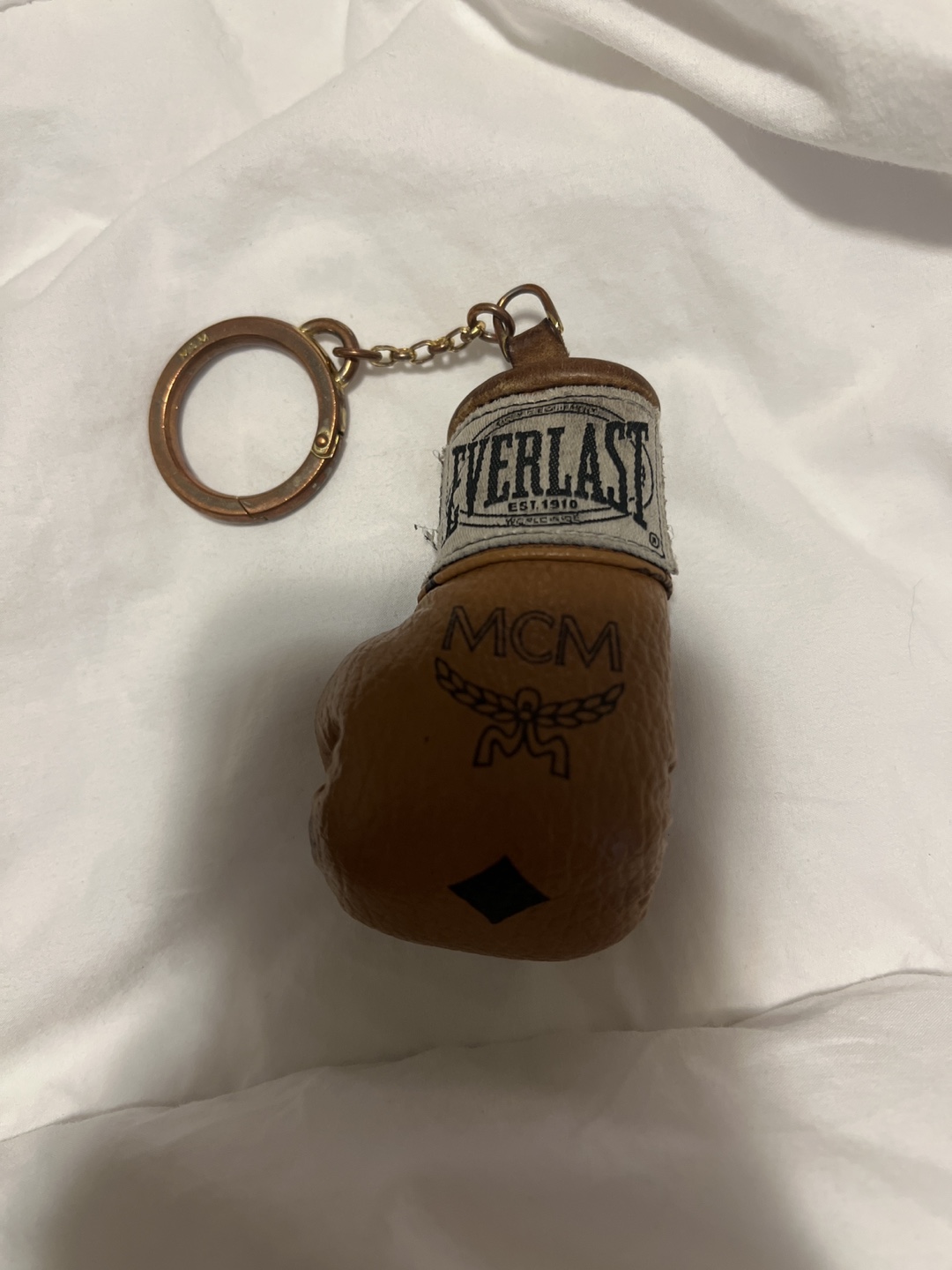 MCM x Everlast Boxing Glove Keychain