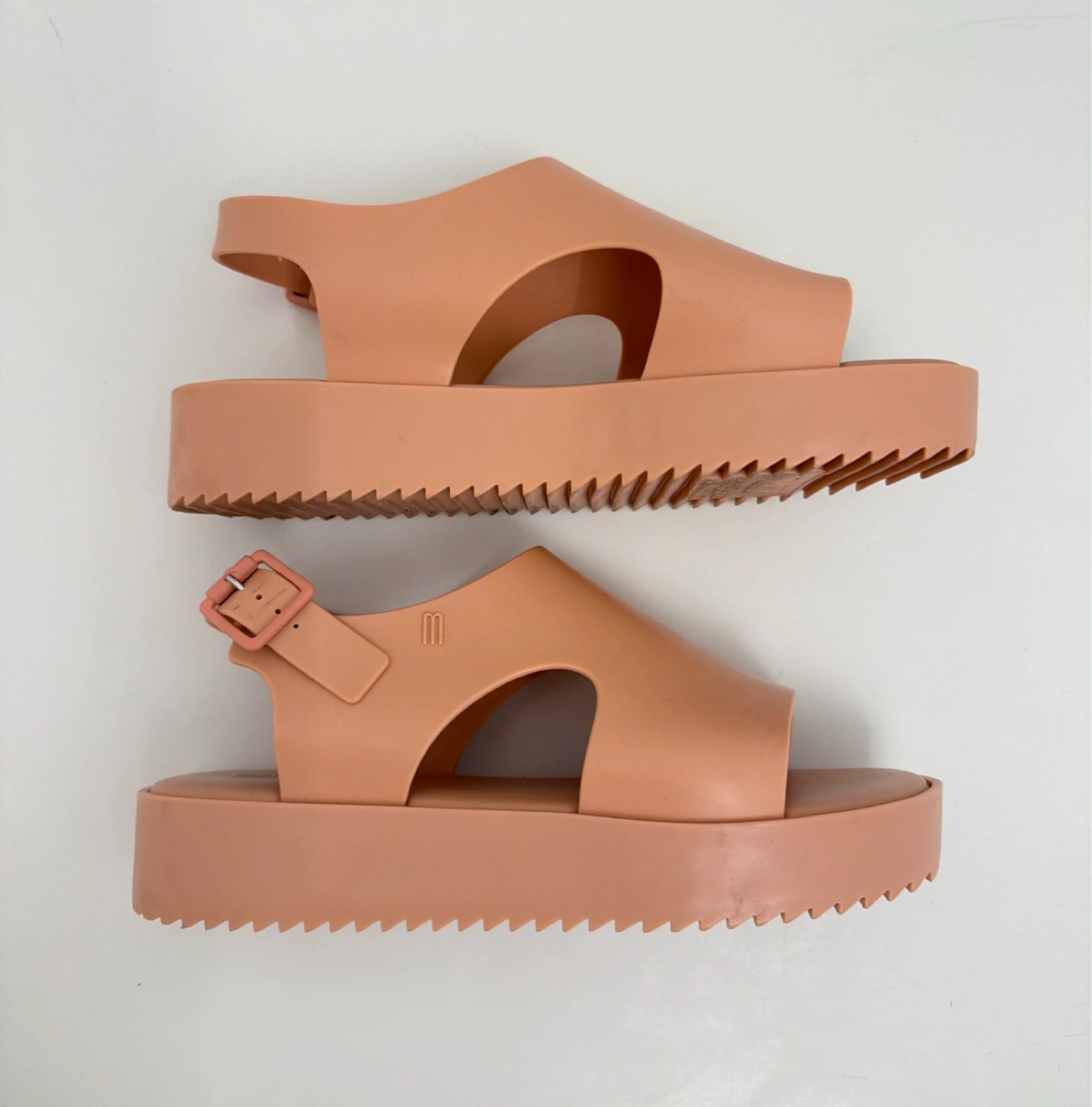 MELISSA Platform Jelly Sandals | Size US 8
