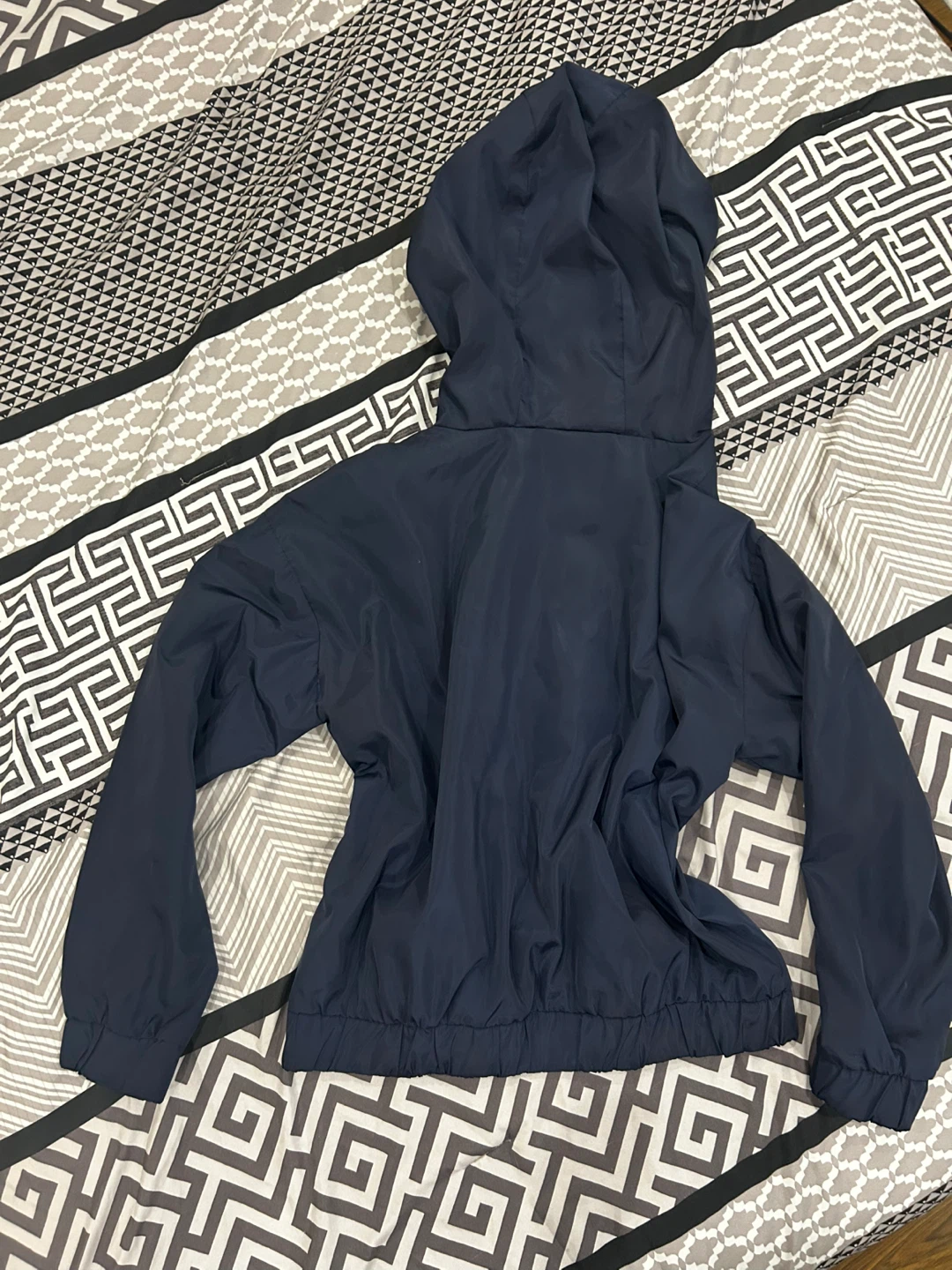 Navy Windbreaker Jacket - photo 2