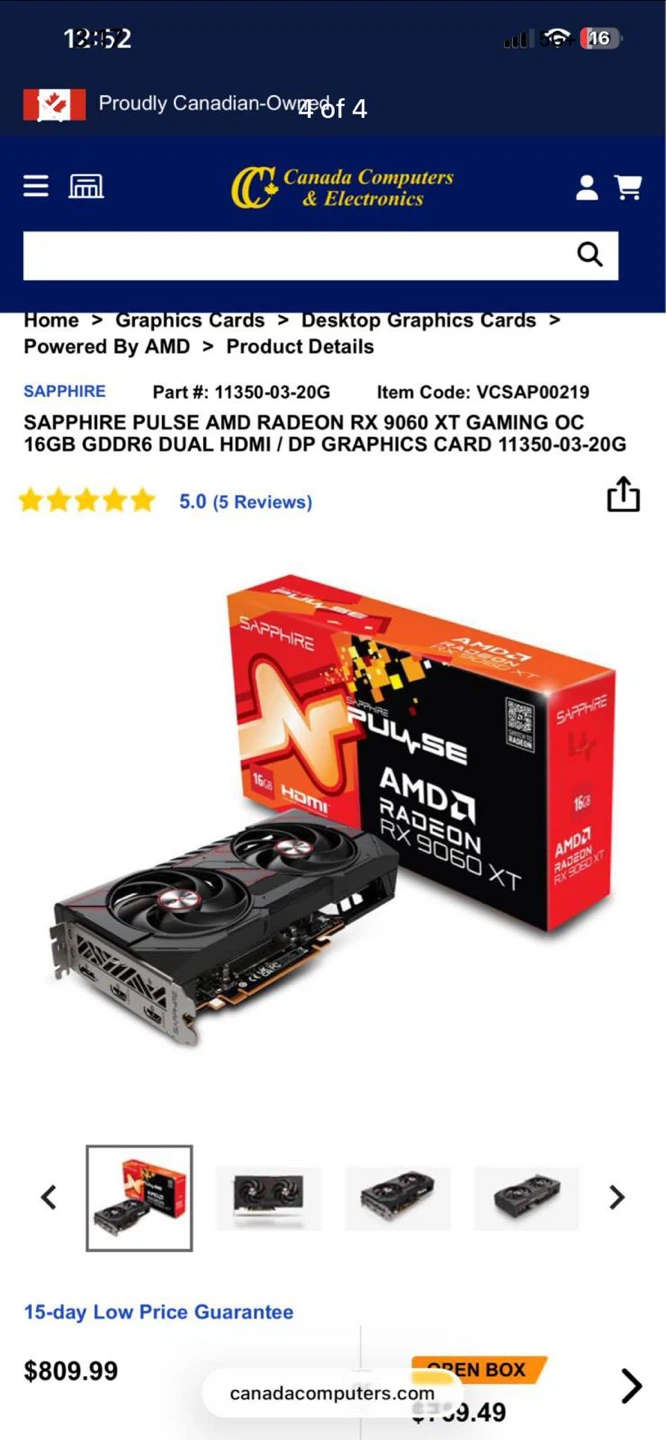 Sapphire Pulse AMD Radeon RX 6700 XT 16GB Graphics Card - photo 3