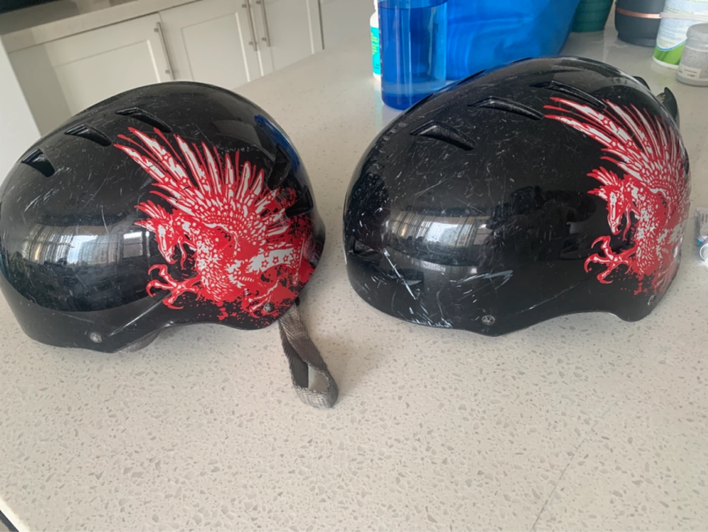 Tony Hawk & Bell Helmets - Black with Red Eagle Graphic - photo 5