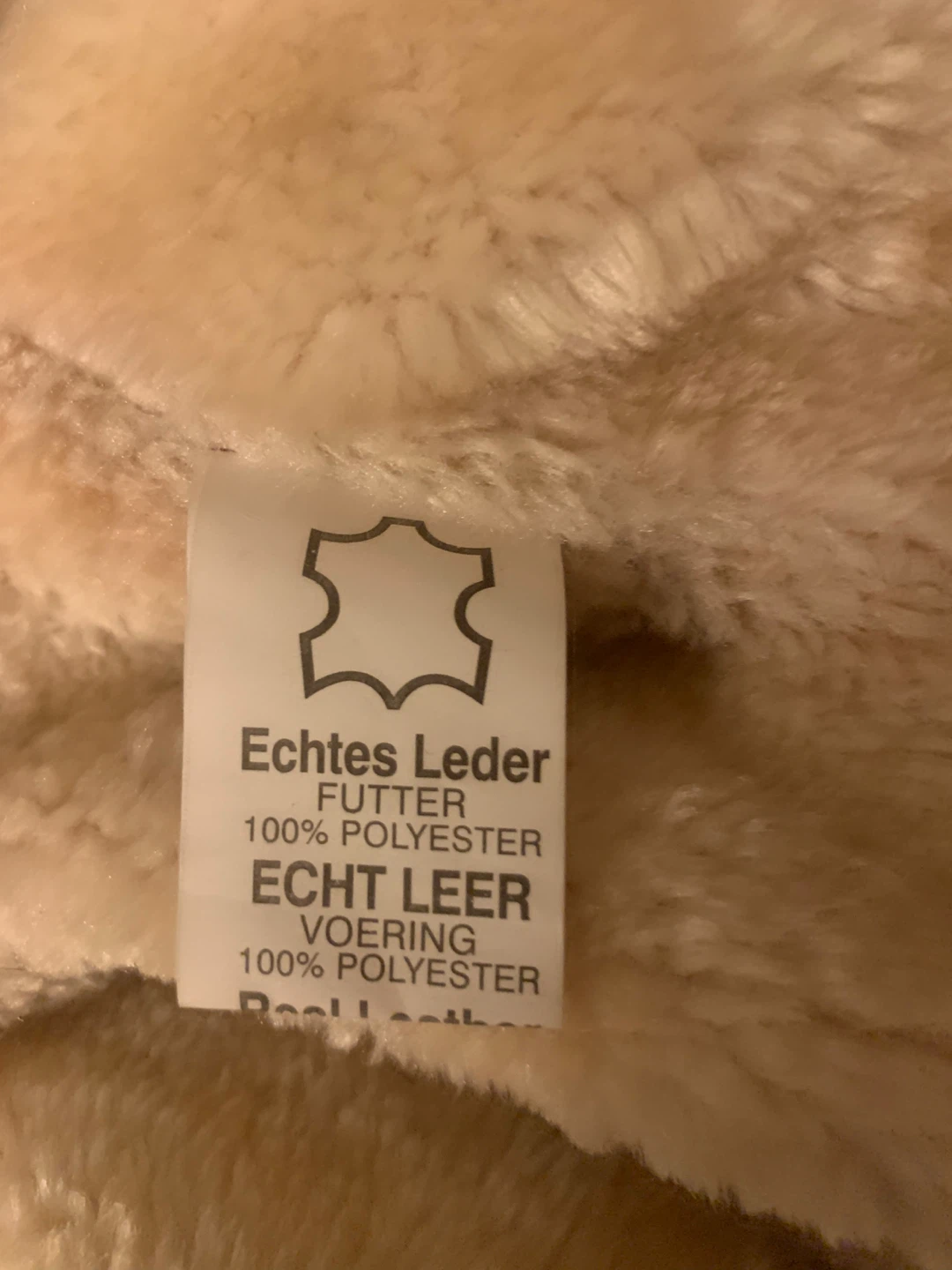 Brown Leather Shearling Jacket - photo 4