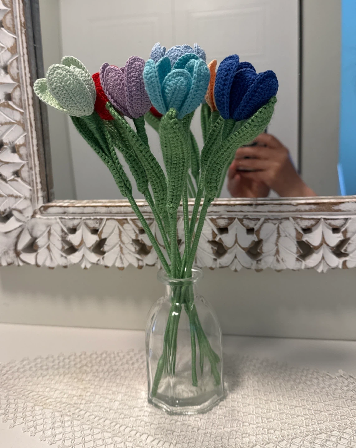Handmade Crocheted Tulips