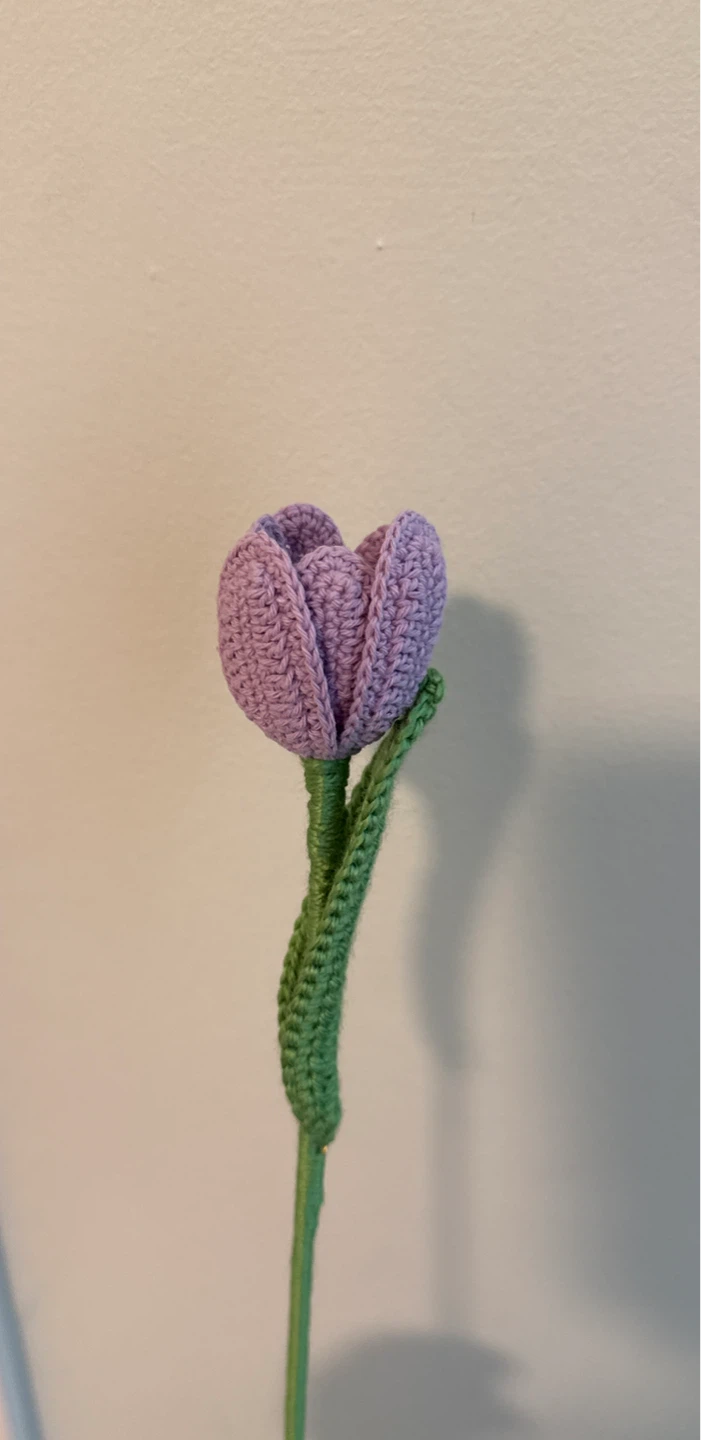 Handmade Crocheted Tulips - photo 5
