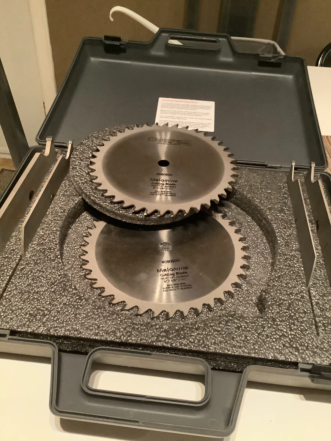 Two dados set Melamine Cutting Blade Set