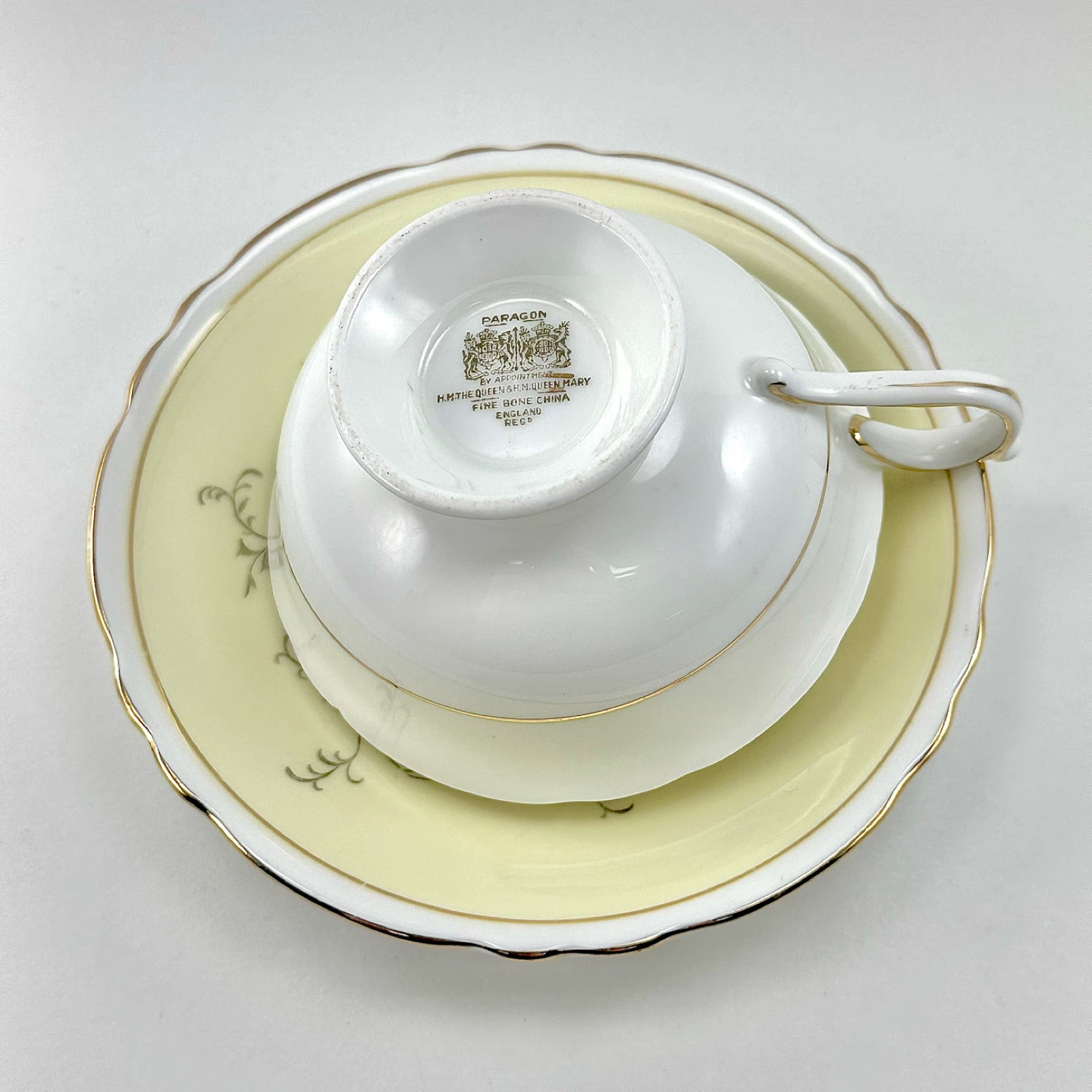Double warrant paragon yellow/black teacup - photo 3