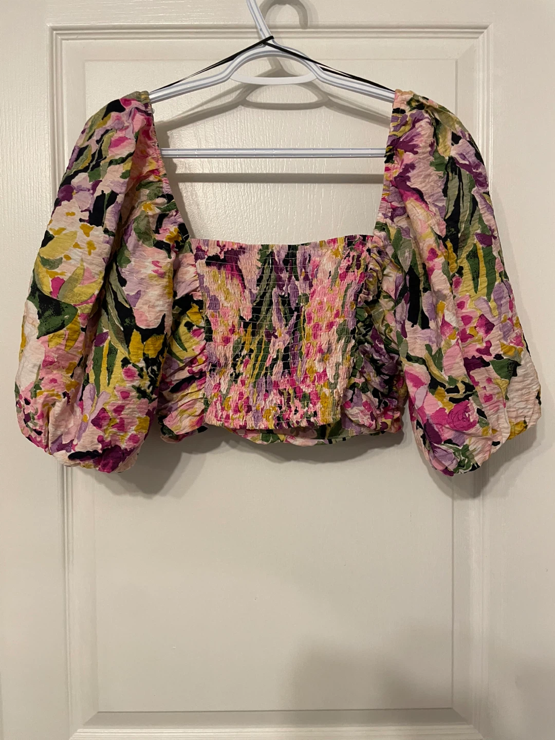 H&M Floral Crop Top - photo 4