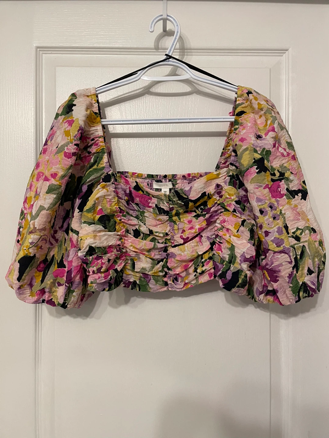 H&M Floral Crop Top