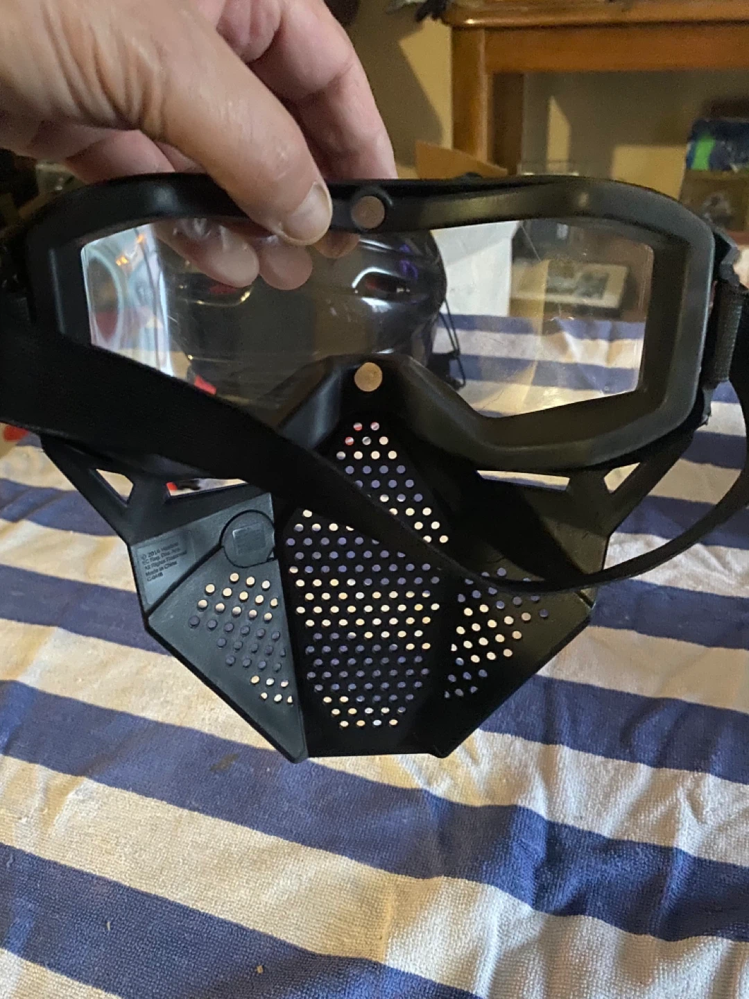 Airsoft Mask and Goggles Set - photo 3