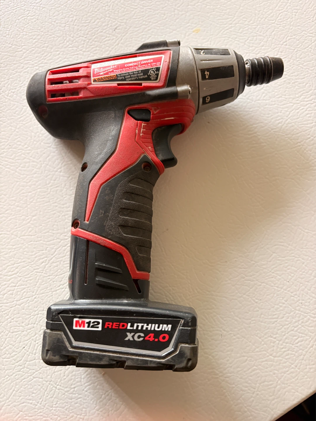 Milwaukee M12 Red Lithium XC 4.0 Compact Driver - photo 2