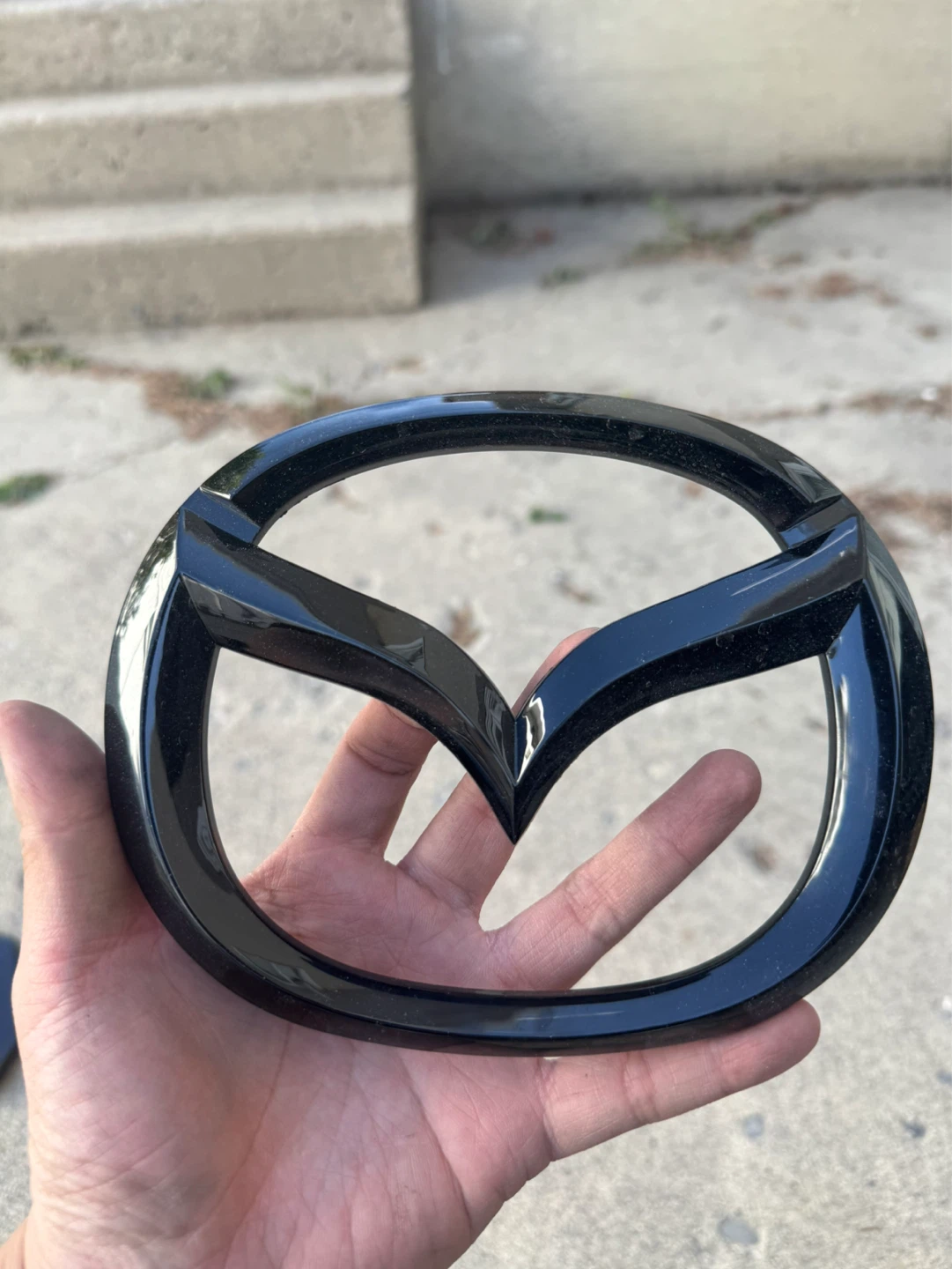 Mazda 6 Emblem with Mounting Bracket - photo 2