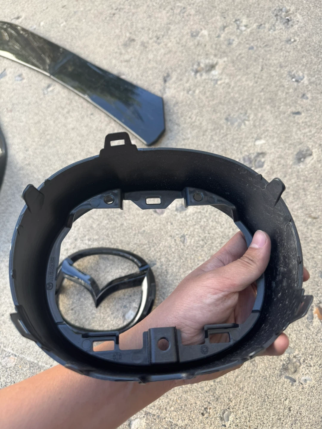 Mazda 6 Emblem with Mounting Bracket - photo 4