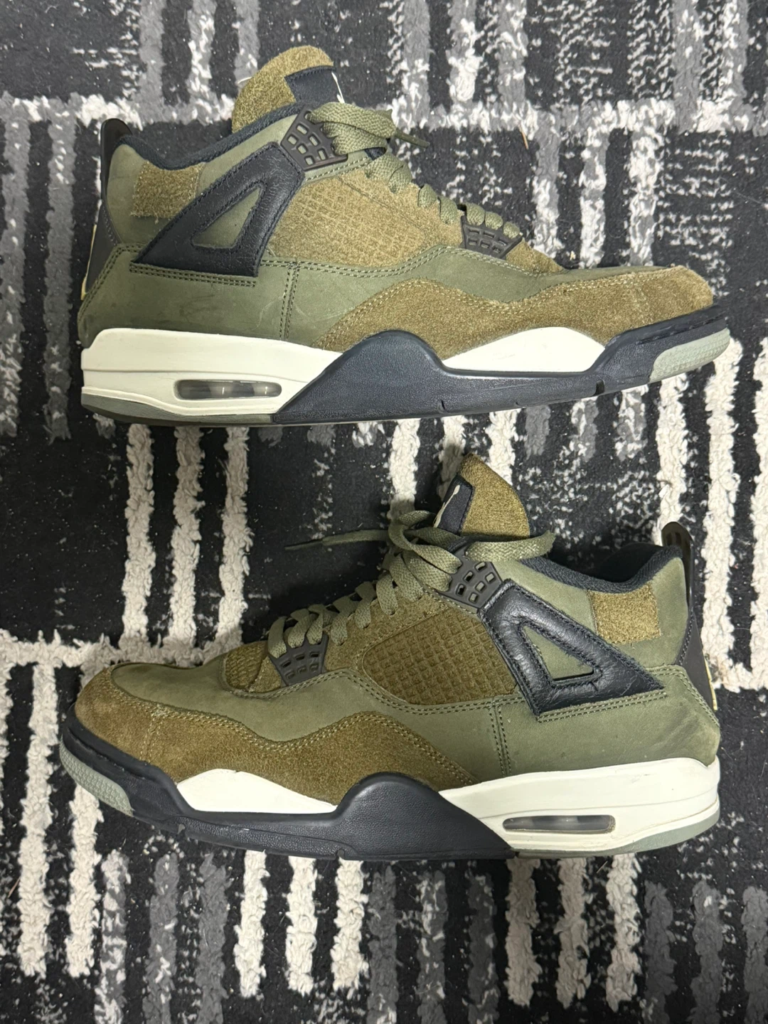 Size 11 - Jordan 4 SE Retro Low Craft - Olive - photo 2