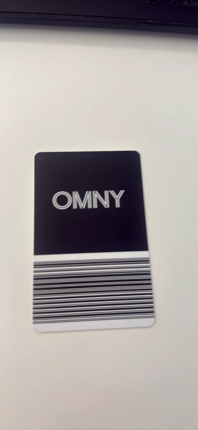 OMNY Card with $100 balance