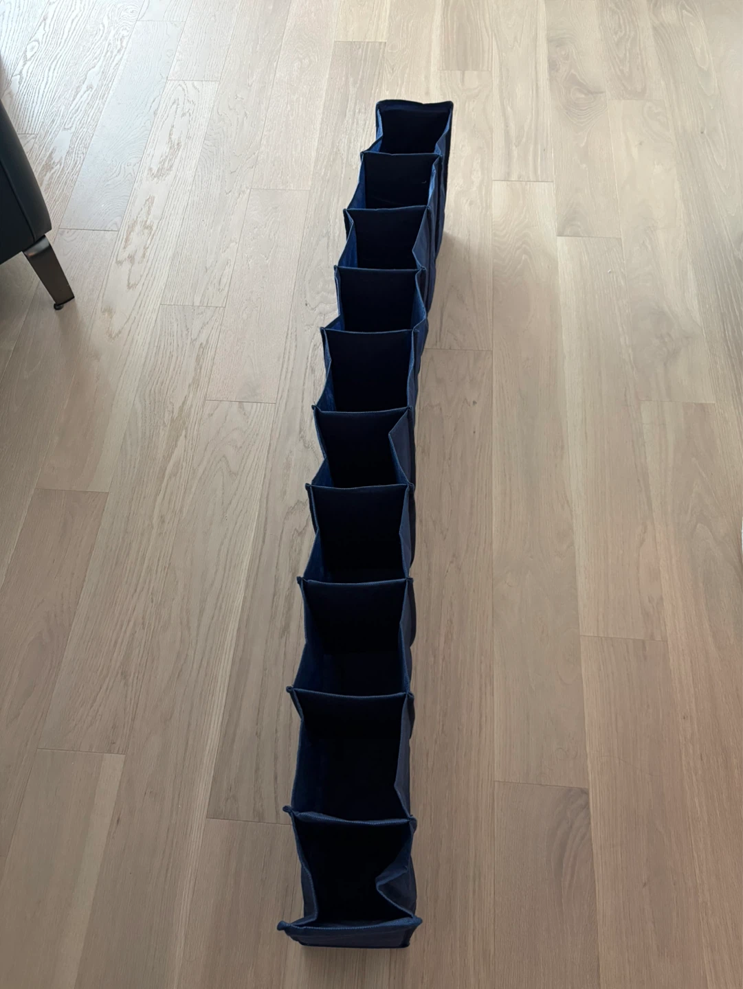 Hanging shoe storage