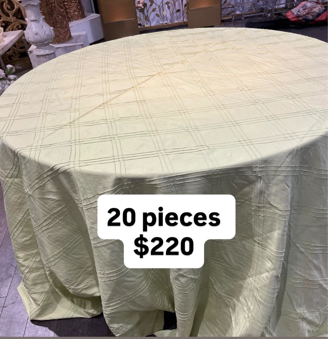 Set of 20 Tablecloths