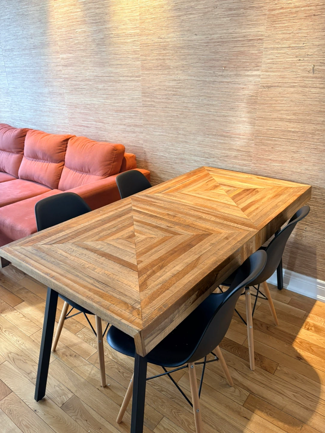 Wooden Structube Dining Table with 4 chairs - photo 2