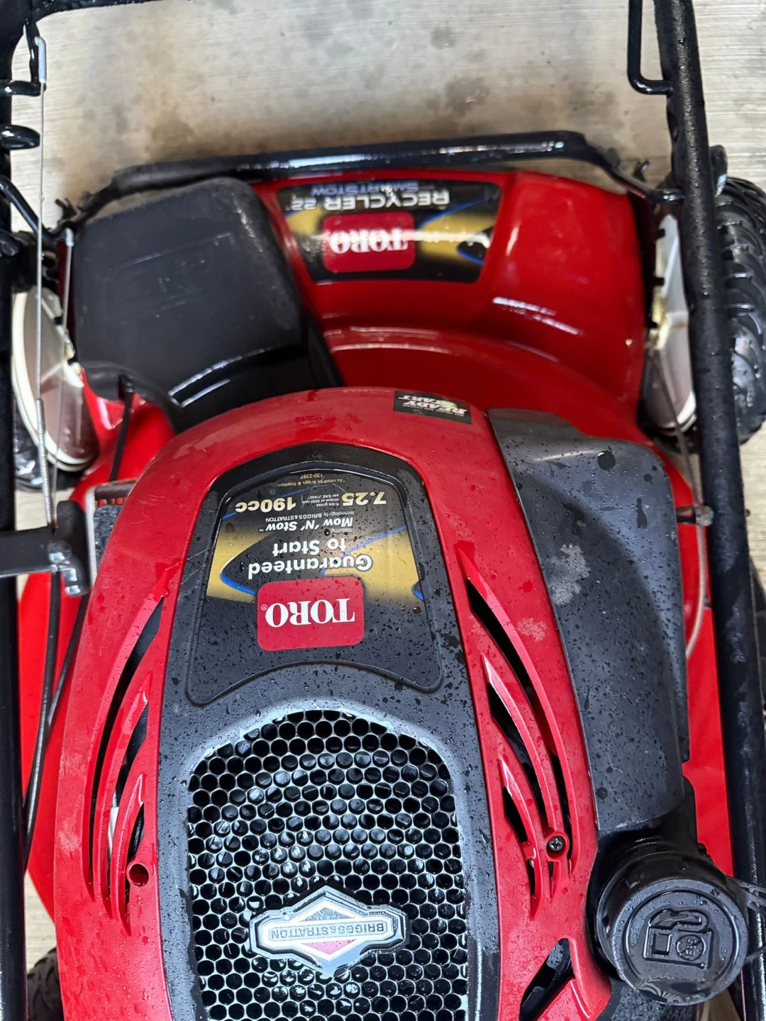 Toro Recycler 190cc Lawnmower - photo 3