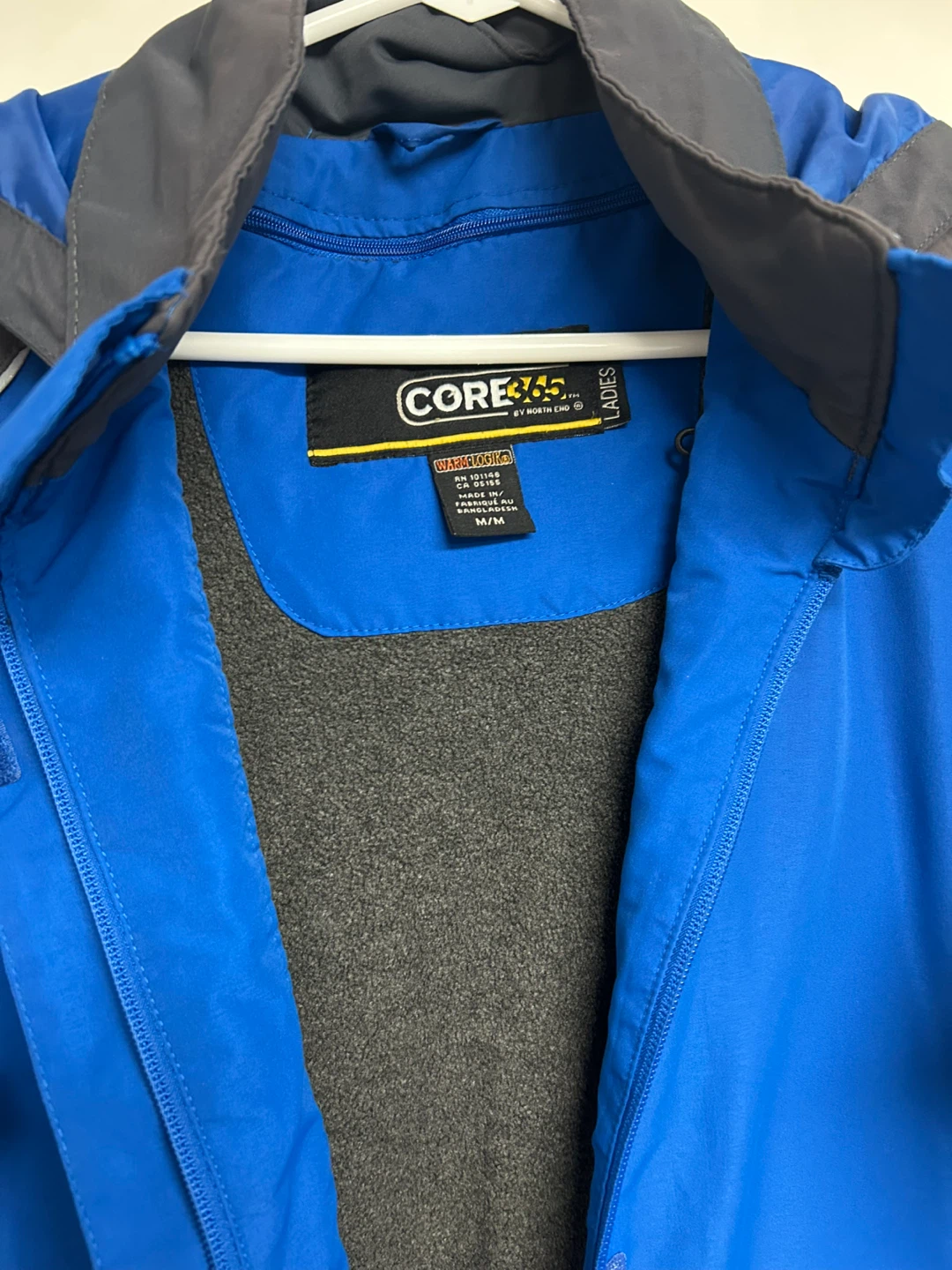 CORE365 Blue & Grey Hooded Jacket - M/M - photo 3