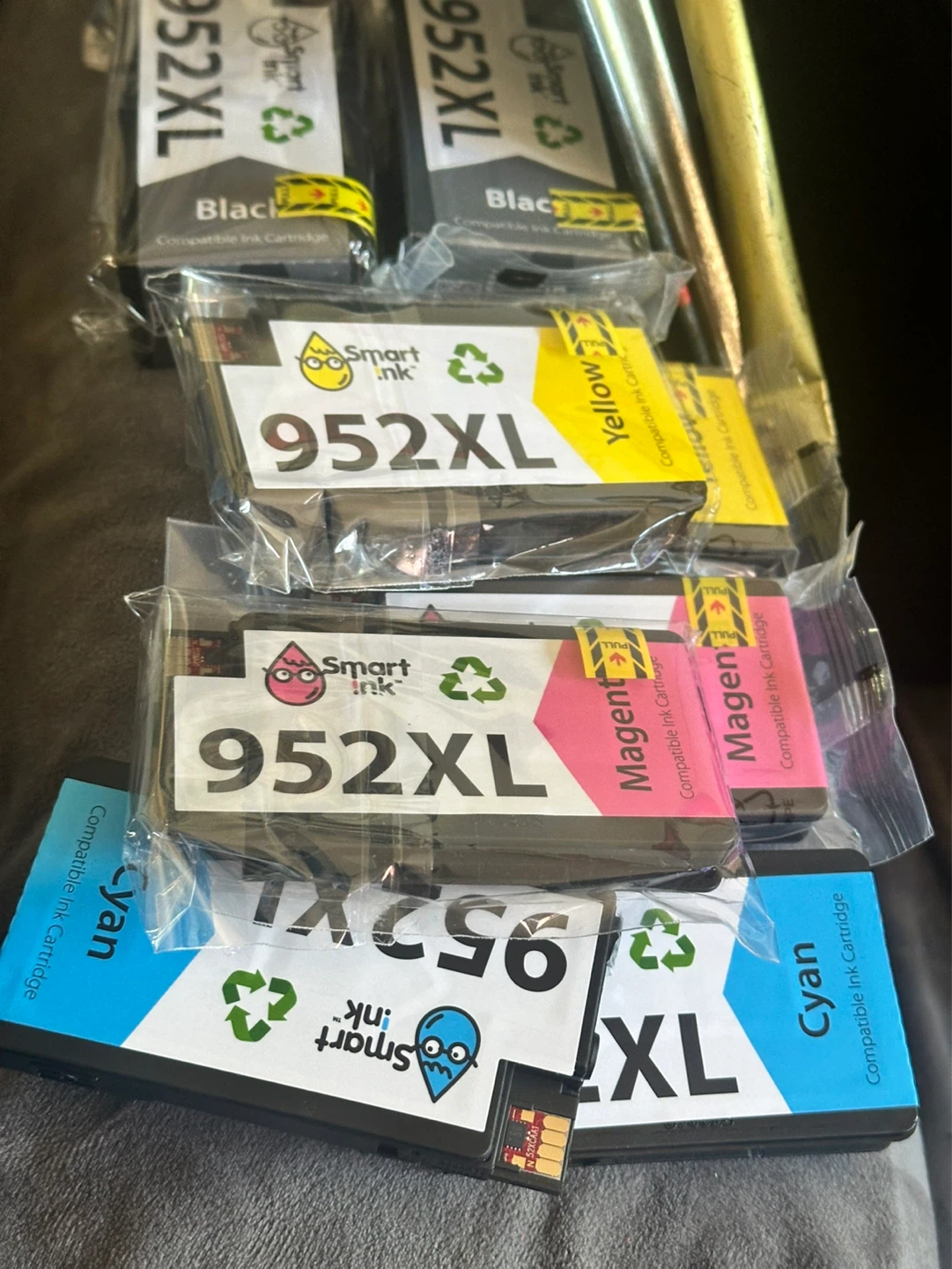 Smart ink 952 xl cartridge lot