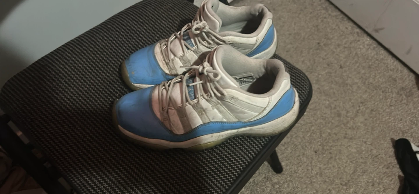 Air Jordan 11 Retro Low 'University Blue' Sneakers - photo 4