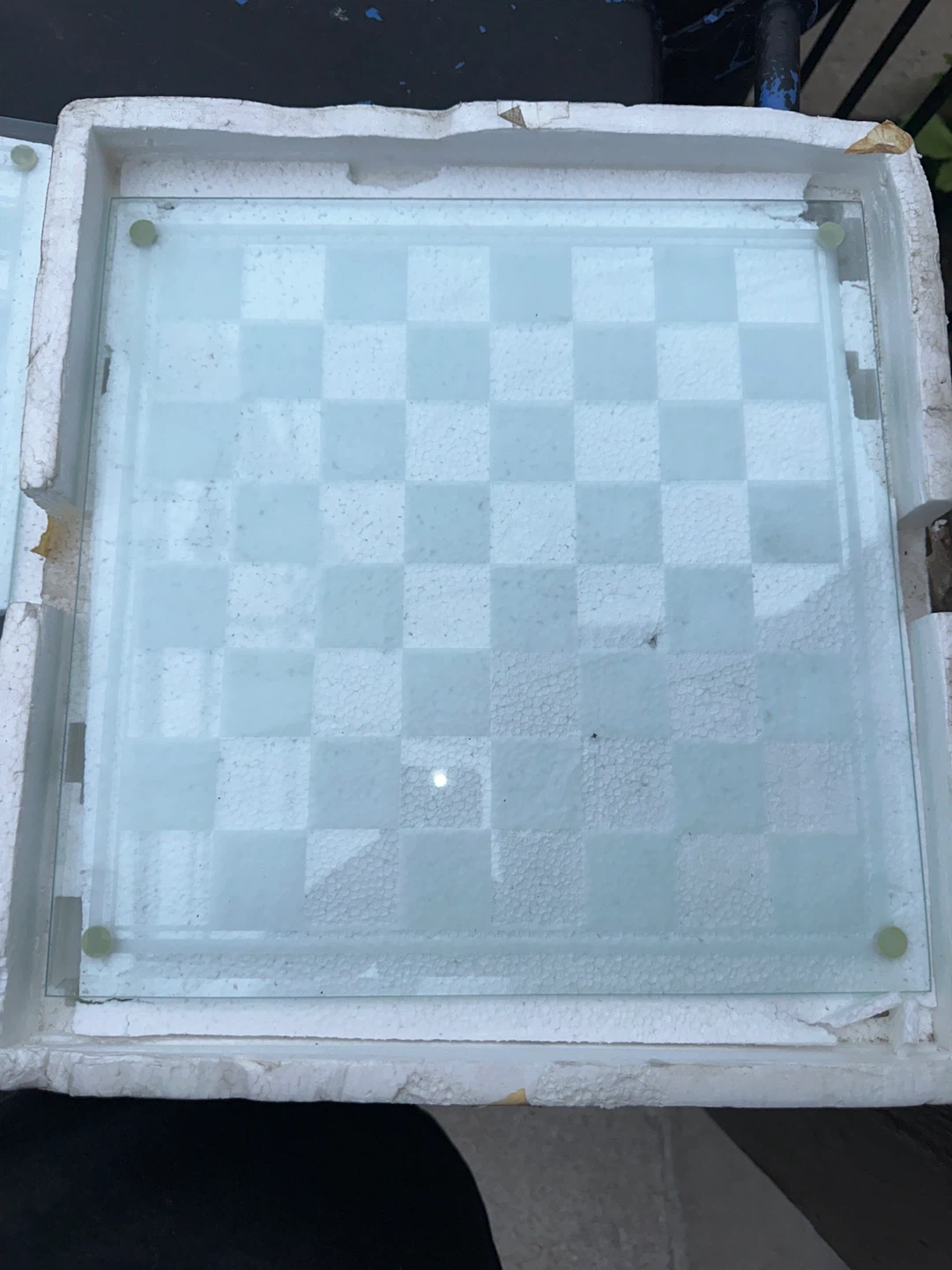 Lucky 7 Gaming Classics 7-in-1 Frosted Glass Board Game Set - photo 2