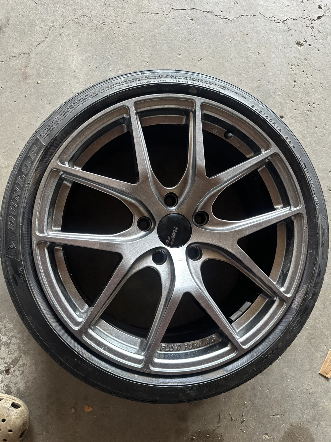 Flow Forming Wheels with Dunlop Tires