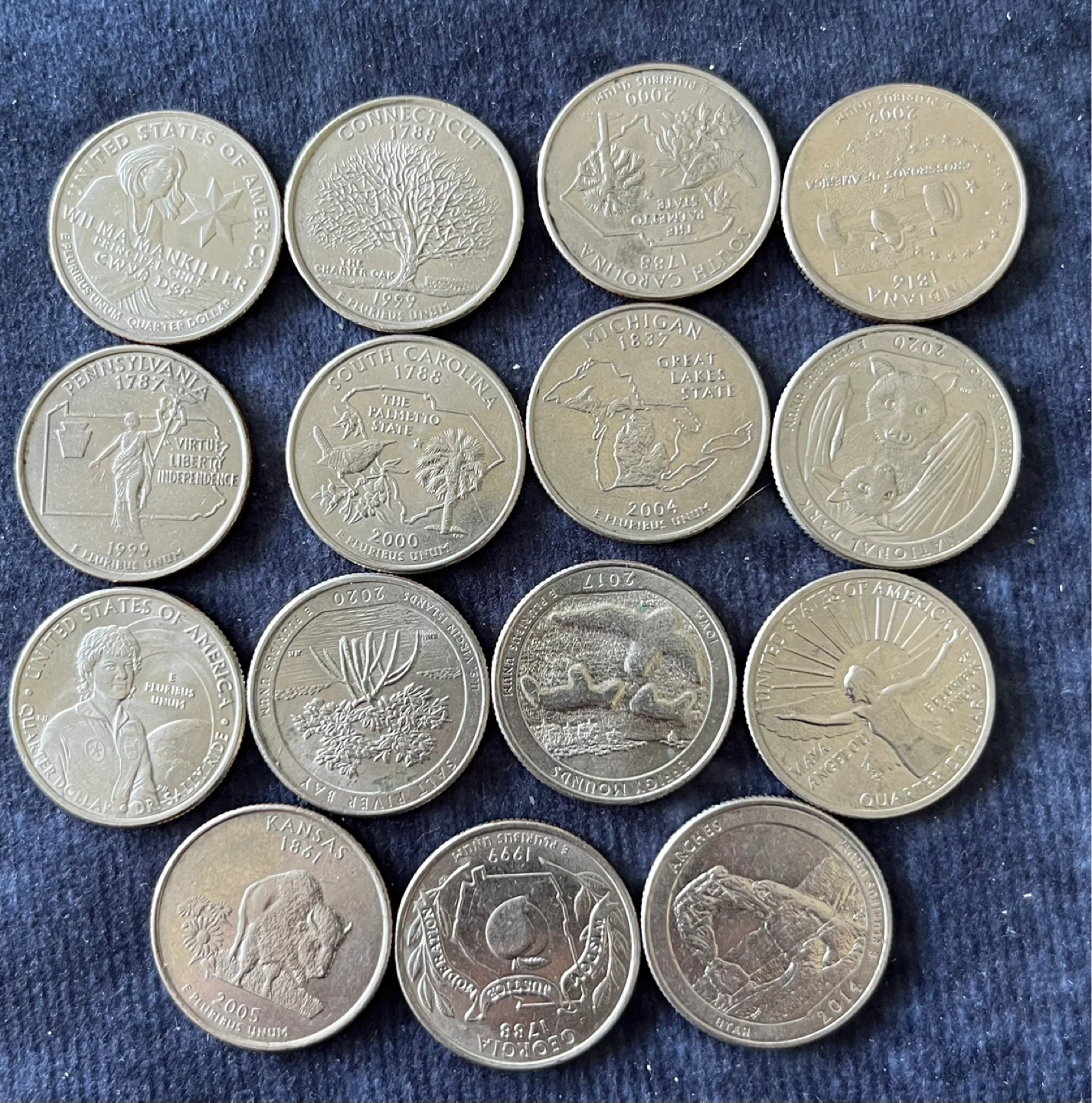 USA 🇺🇸 Rare Collection  Quarters dollars sell - photo 3