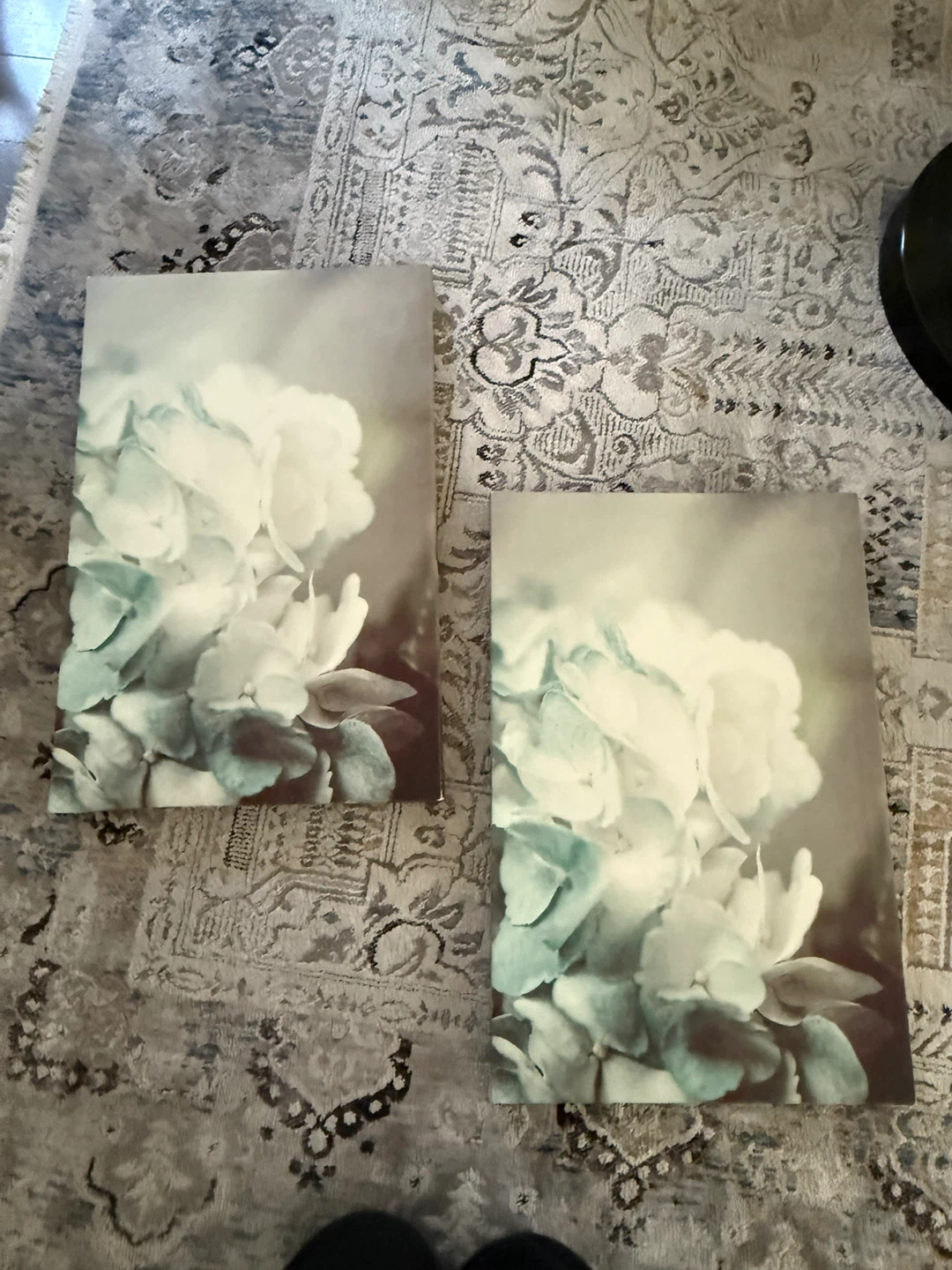 Set of 2 Floral Canvas Wall Art Prints - photo 2