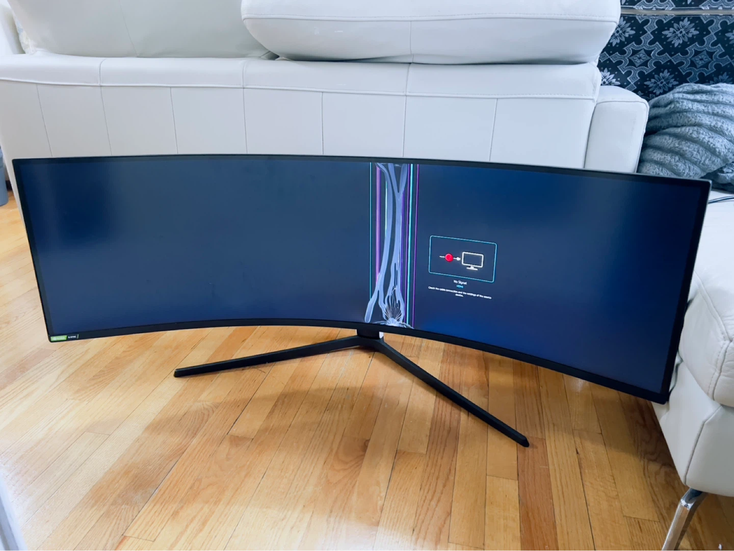 Samsung Odyssey G9 49" Curved Gaming Monitor C49G98TSSN - photo 2