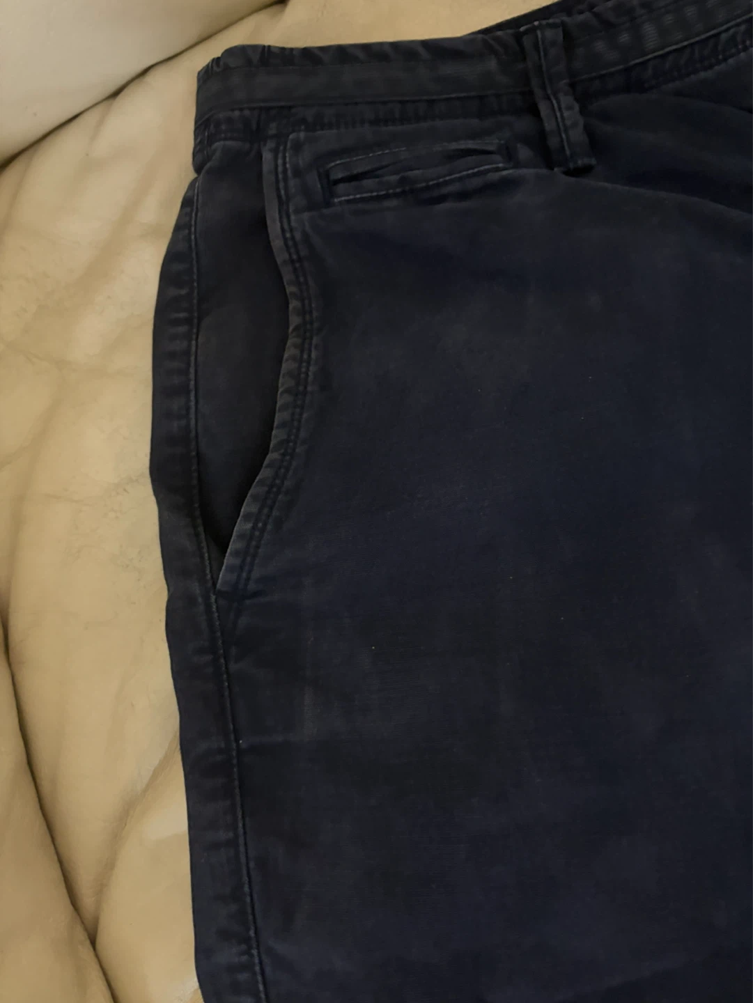 Navy Blue Chino Shorts - photo 4