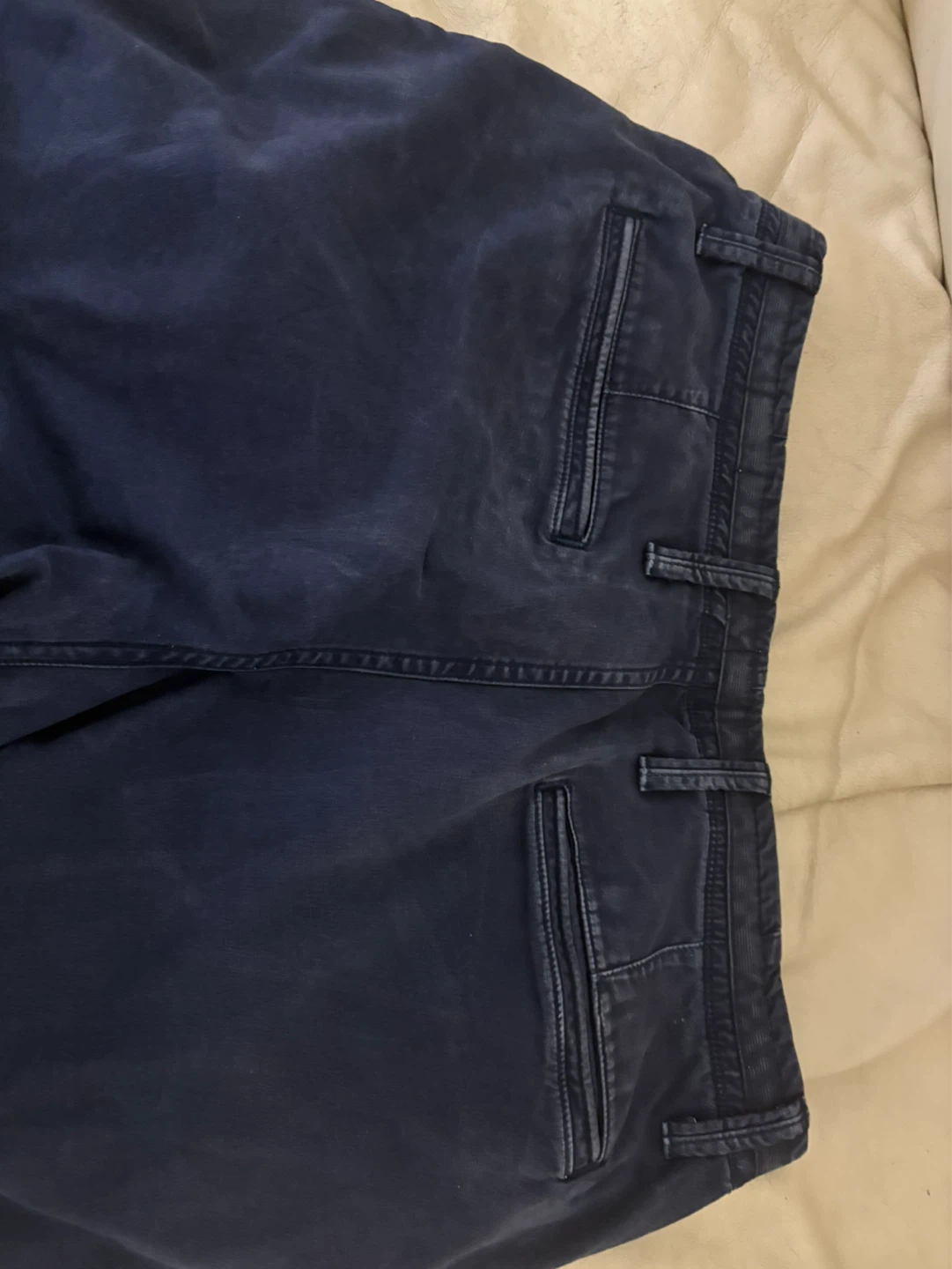 Navy Blue Chino Shorts - photo 5