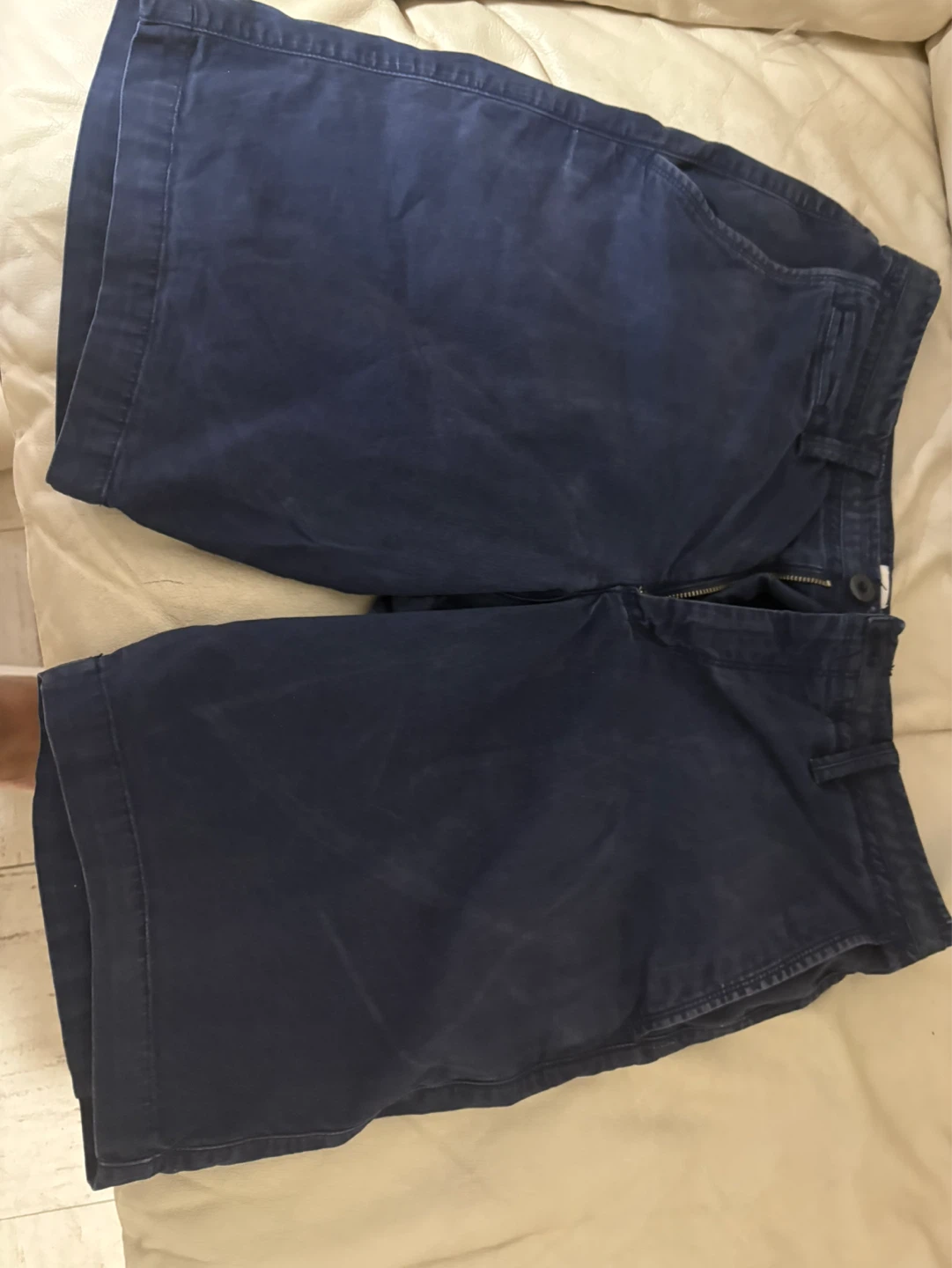 Navy Blue Chino Shorts - photo 3