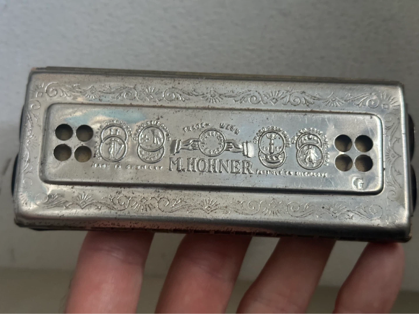 m hohner echo glockenreine stimmung c g note harmonica