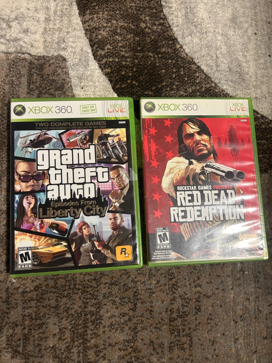 Xbox 360 Grand Theft Auto & Red Dead Redemption Games