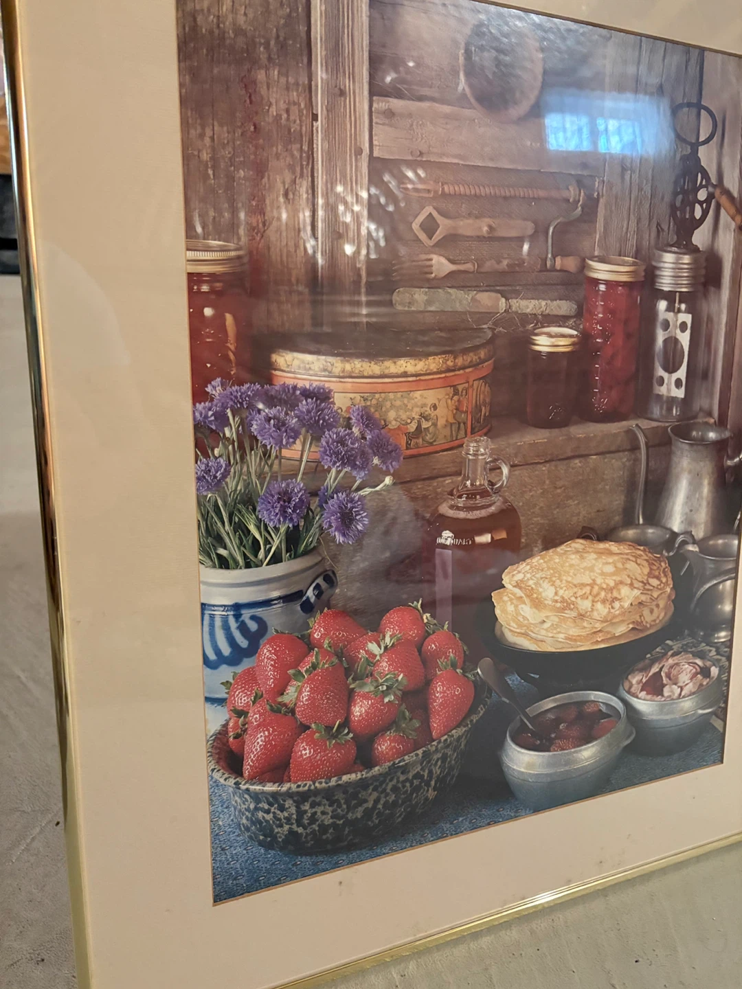 Framed Country Kitchen Still Life Print - photo 2