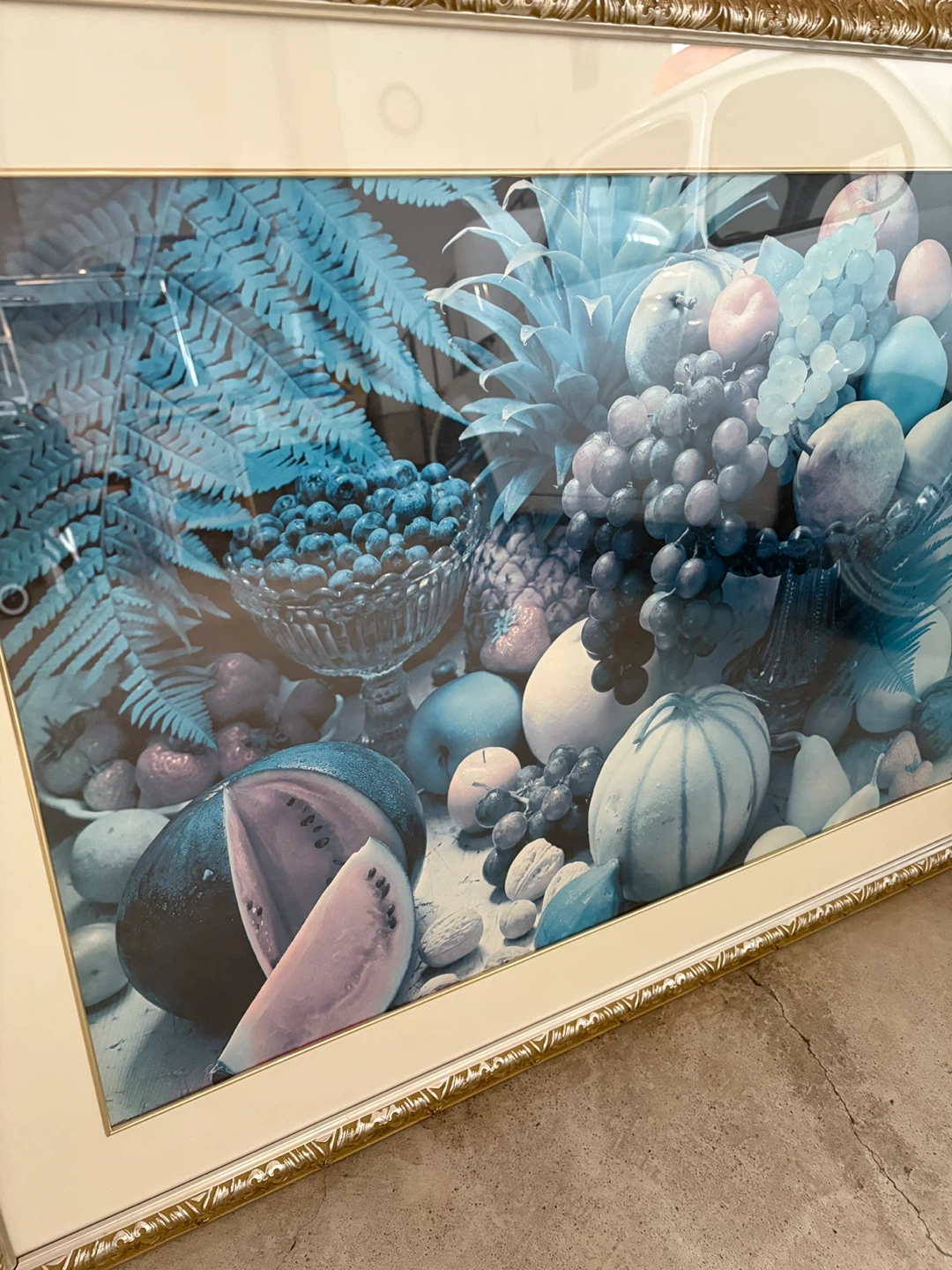 Framed Still Life Fruit Artwork - photo 2
