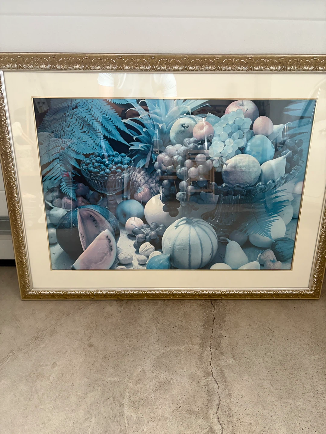 Framed Still Life Fruit Artwork