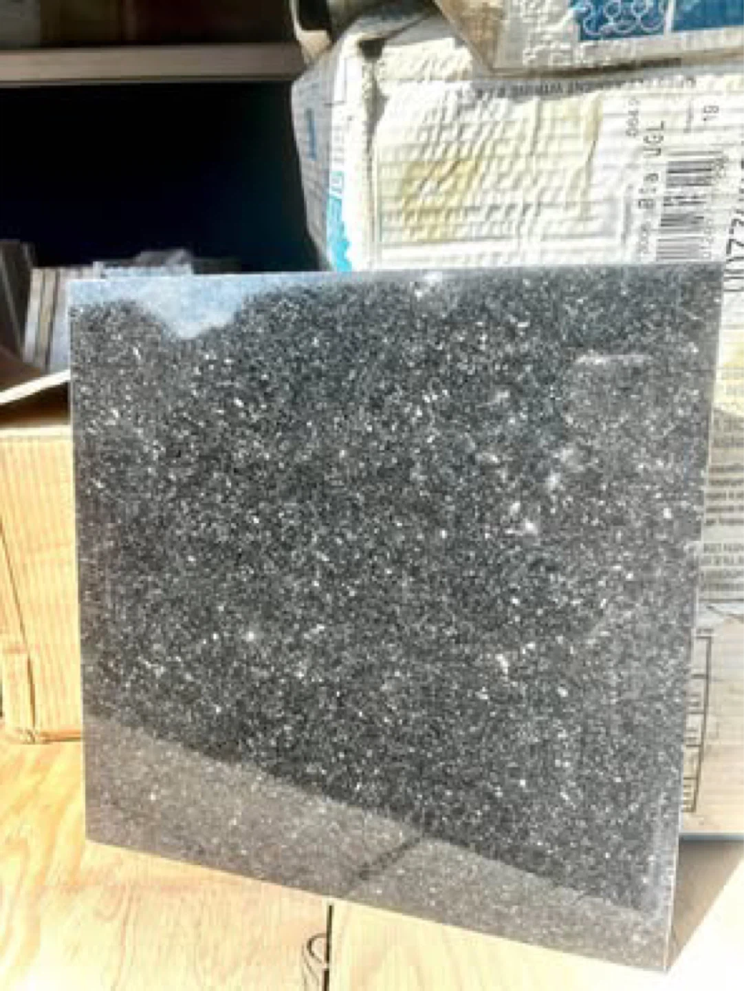 BLACK GRANITE TILE SLABS 24 ft.² - photo 2