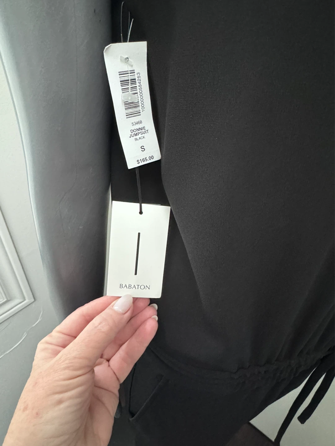 Babaton Donnie Jumpsuit Black Size S - photo 3